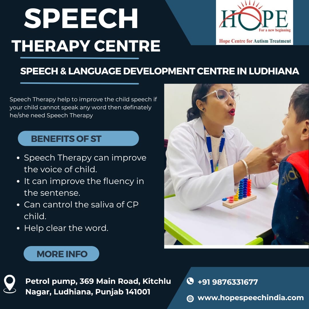 Speech therapy levels for child 